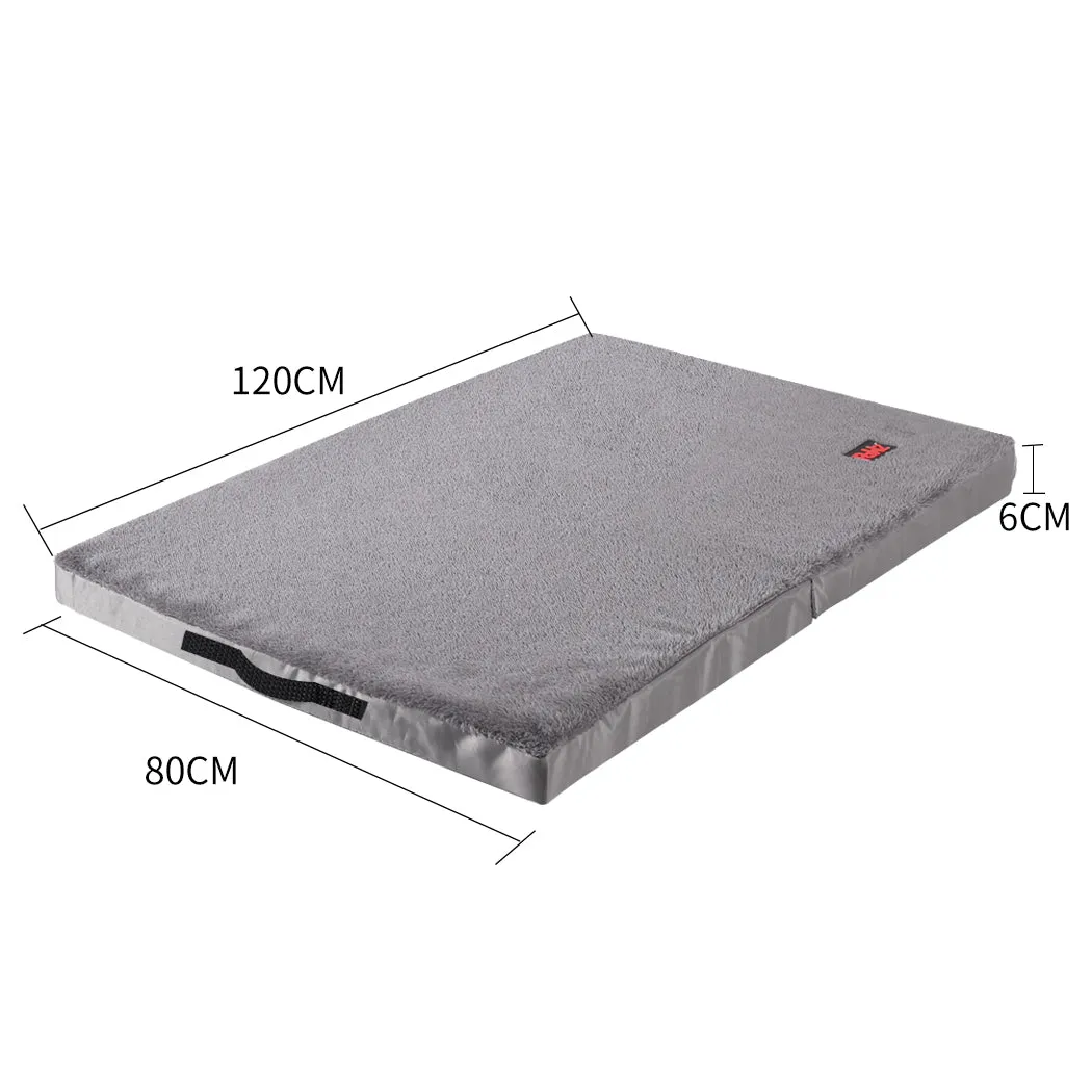 Pet Bed Foldable Dog Puppy Beds Cushion Pad Soft Plush Cat Pillow XXL