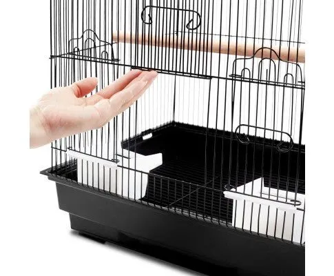 Pet Bird Cage Black Medium