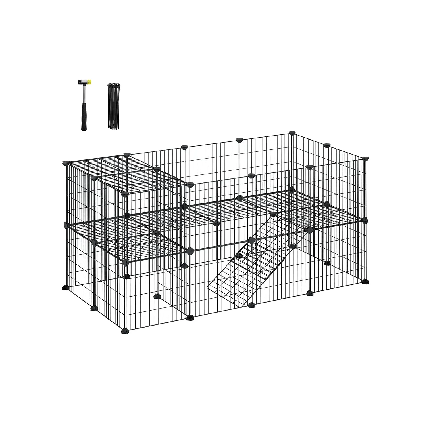 Pet Playpen with Cable Ties