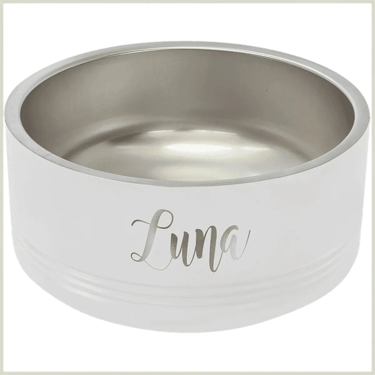 Polar Camel Heavy Duty Pet Bowls (Non-Slip Bottoms, Sizes 18 oz., 32 oz., and 64 oz.)