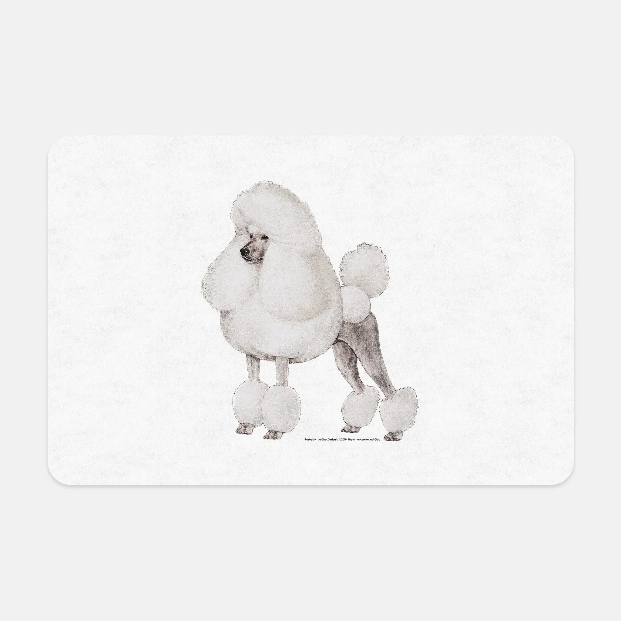 Poodle Pet Mat