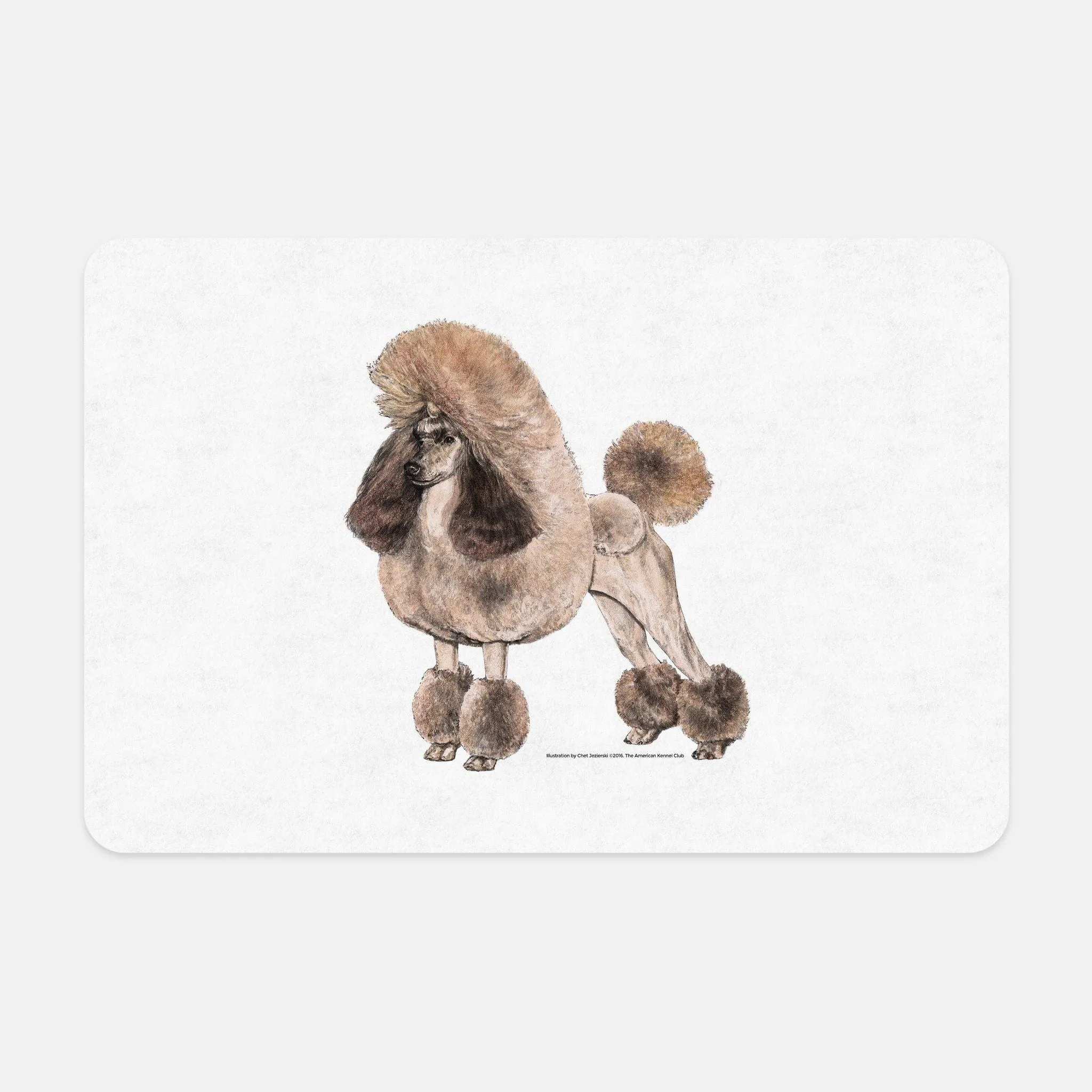 Poodle Pet Mat