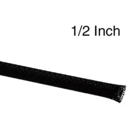 PT-1/2-BK-7 - EXPANDABLE SLEEVE 1/2IN BLACK 7F POLYETHELENE
