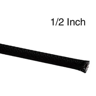 PT-1/2-BK-7 - EXPANDABLE SLEEVE 1/2IN BLACK 7F POLYETHELENE