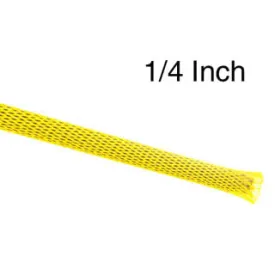 PT-1/4-NY-10 - EXPANDABLE SLEEVE 1/4IN YEL 10FT