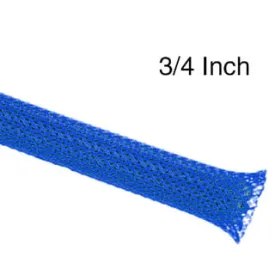 PT-3/4-NB-5 - EXPANDABLE SLEEVE 3/4IN BLU 5FT NEON BLUE