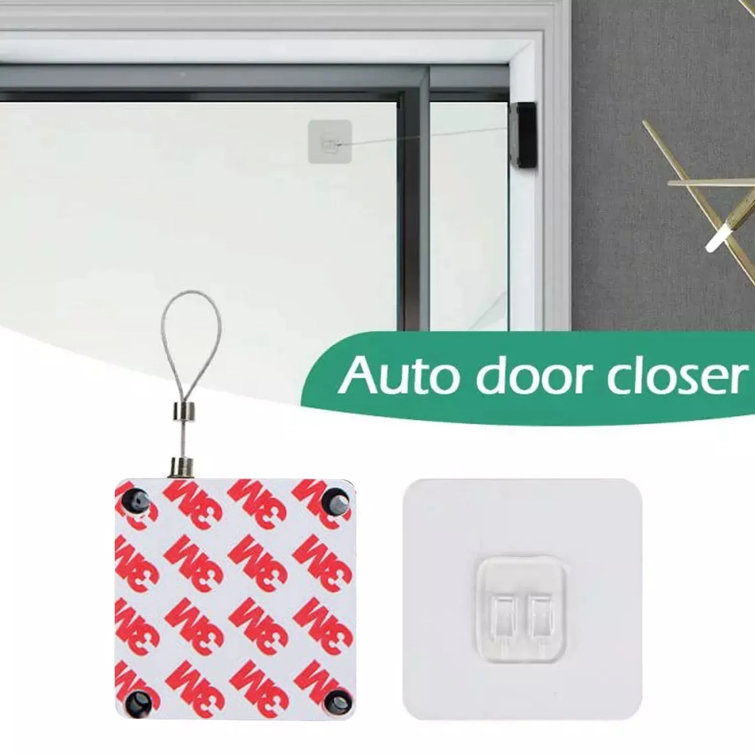 Punch-Free Automatic Sensor Door Closer