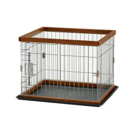 Richell 2-Way Pet Pen Brown