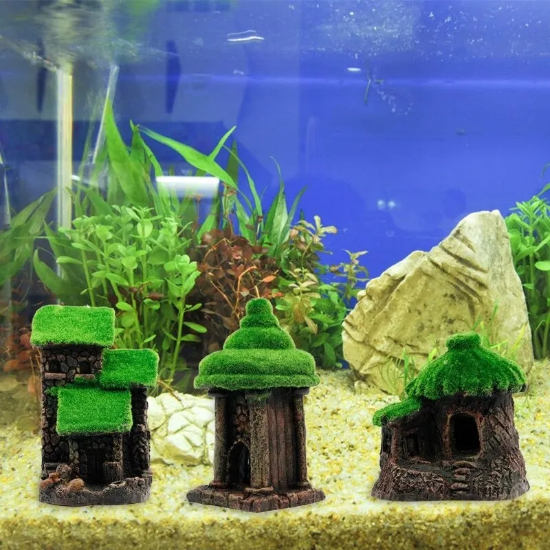 Rock Cave Hideouts Ornament For Aquarium