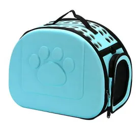 S 36*23*20cm lake blue Outdoor portable foldable pet cat bag AZ13005
