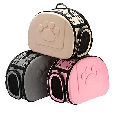 S 36*23*20cm red Outdoor portable foldable pet cat bag AZ13009