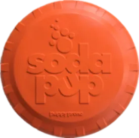 SODAPUP BOTTLE TOP FLYER DURABLE RUBBER RETRIEVING FRISBEE