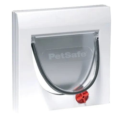 Staywell 917 Cat Door Tunnel White 4 Way Locking