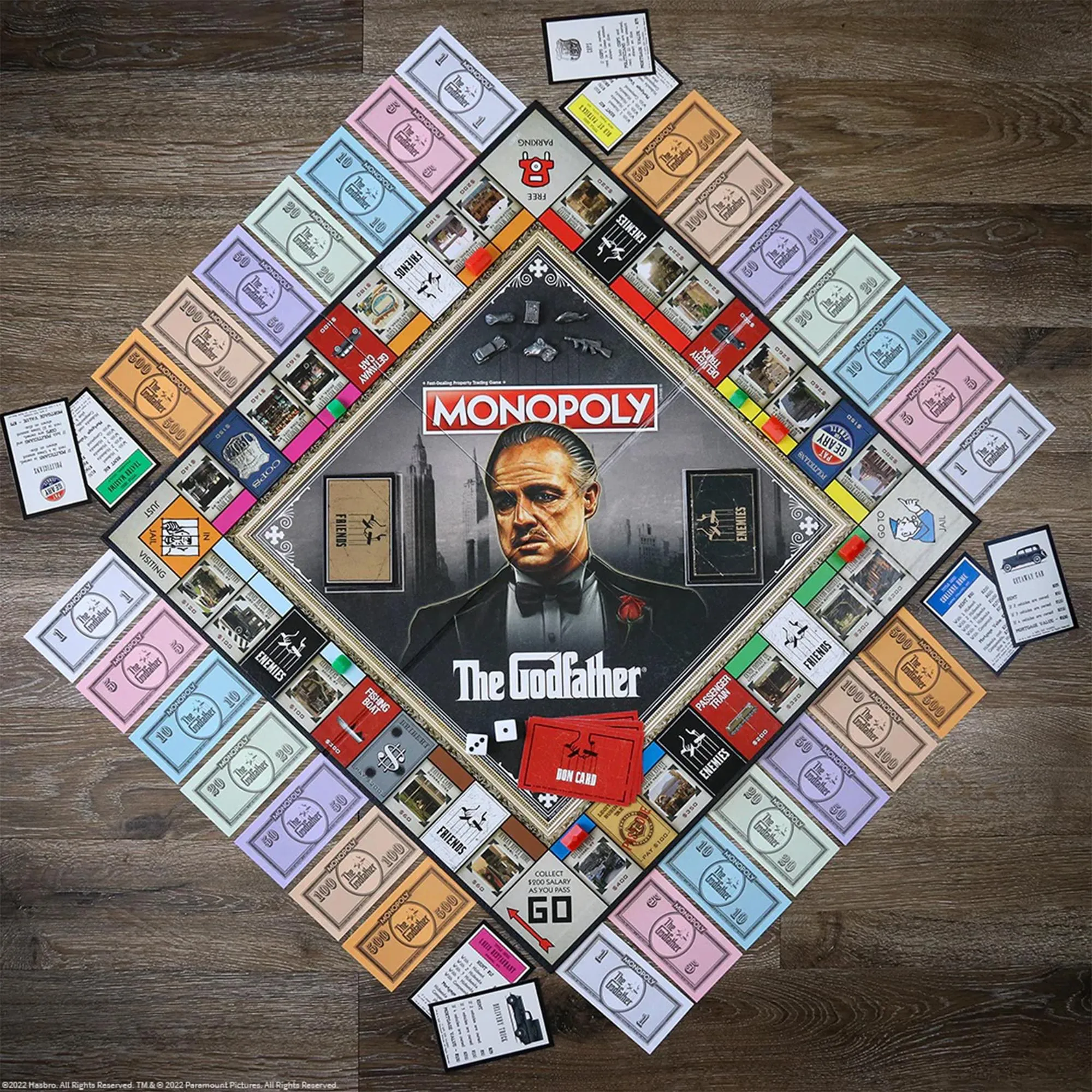 The Godfather 50th Anniversary Monopoly Board Game