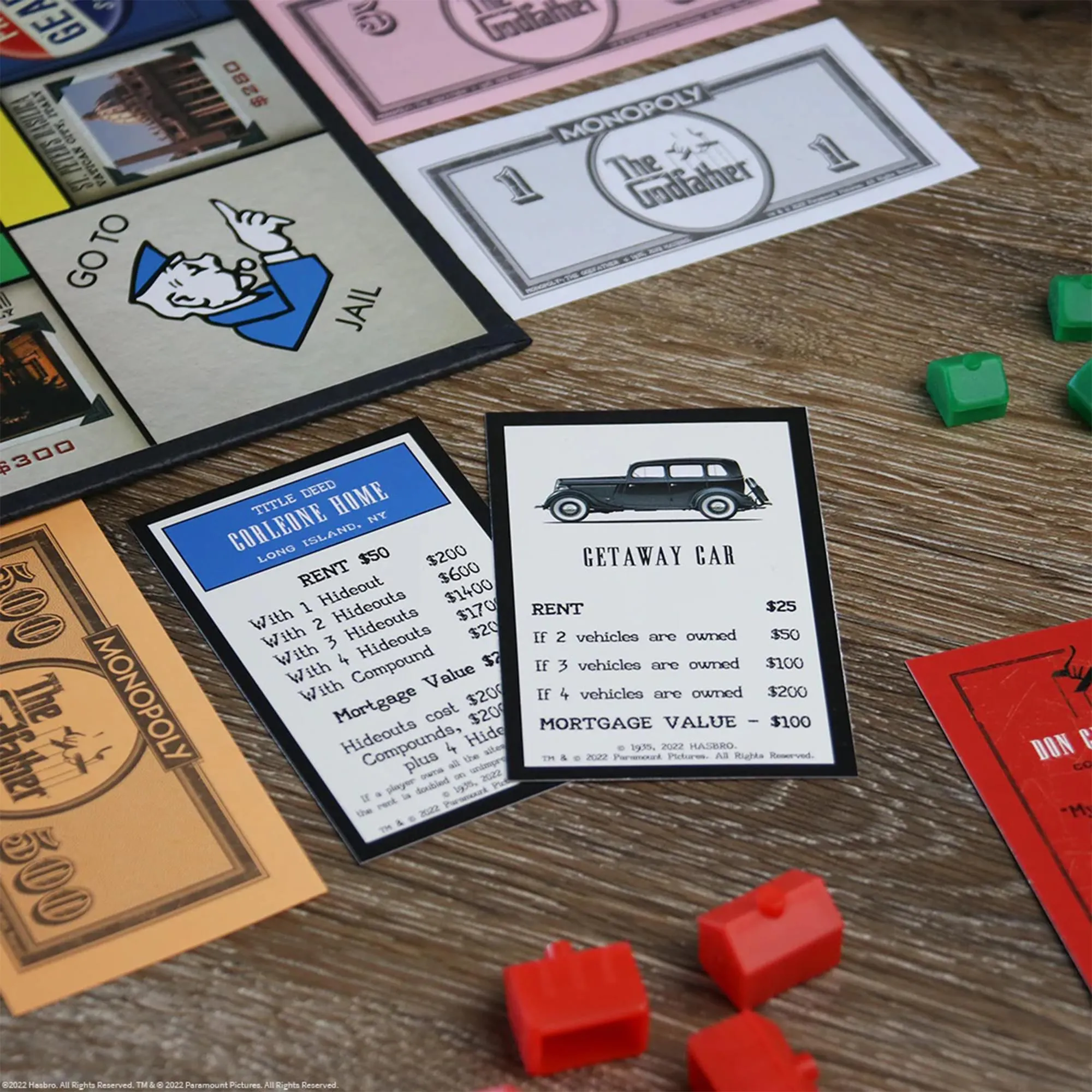 The Godfather 50th Anniversary Monopoly Board Game