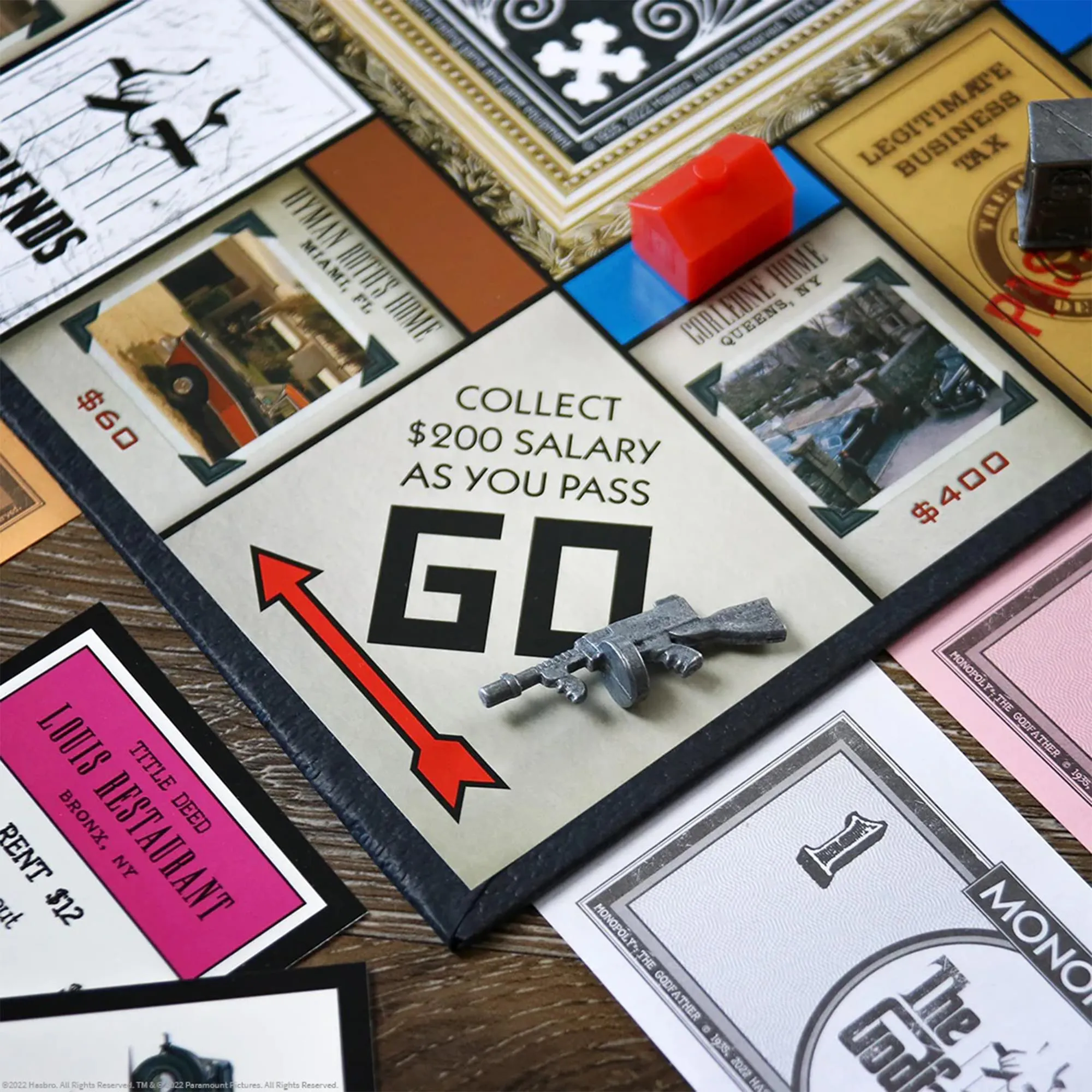 The Godfather 50th Anniversary Monopoly Board Game
