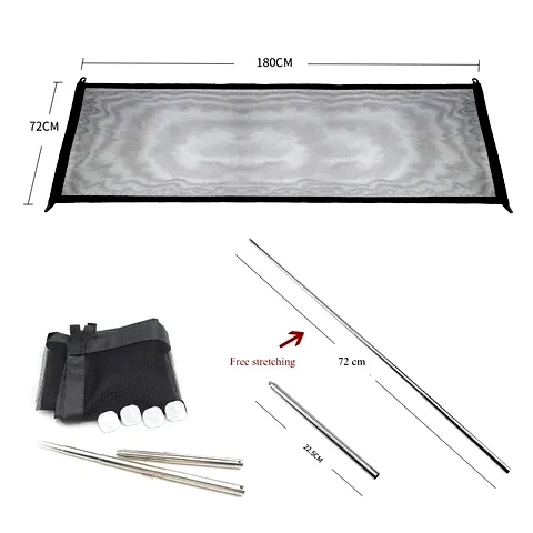 Universal Dog Gate - Nylon Mesh - Attach Anywhere