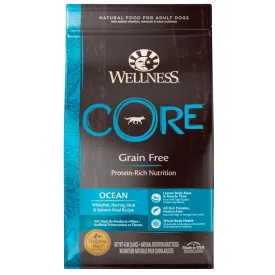 Wellness CORE Natural Grain Free Ocean Whitefish, Herring & Salmon Recipe Dry Dog Food