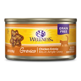 Wellness Gravies Chicken Dinner Wet Cat Food