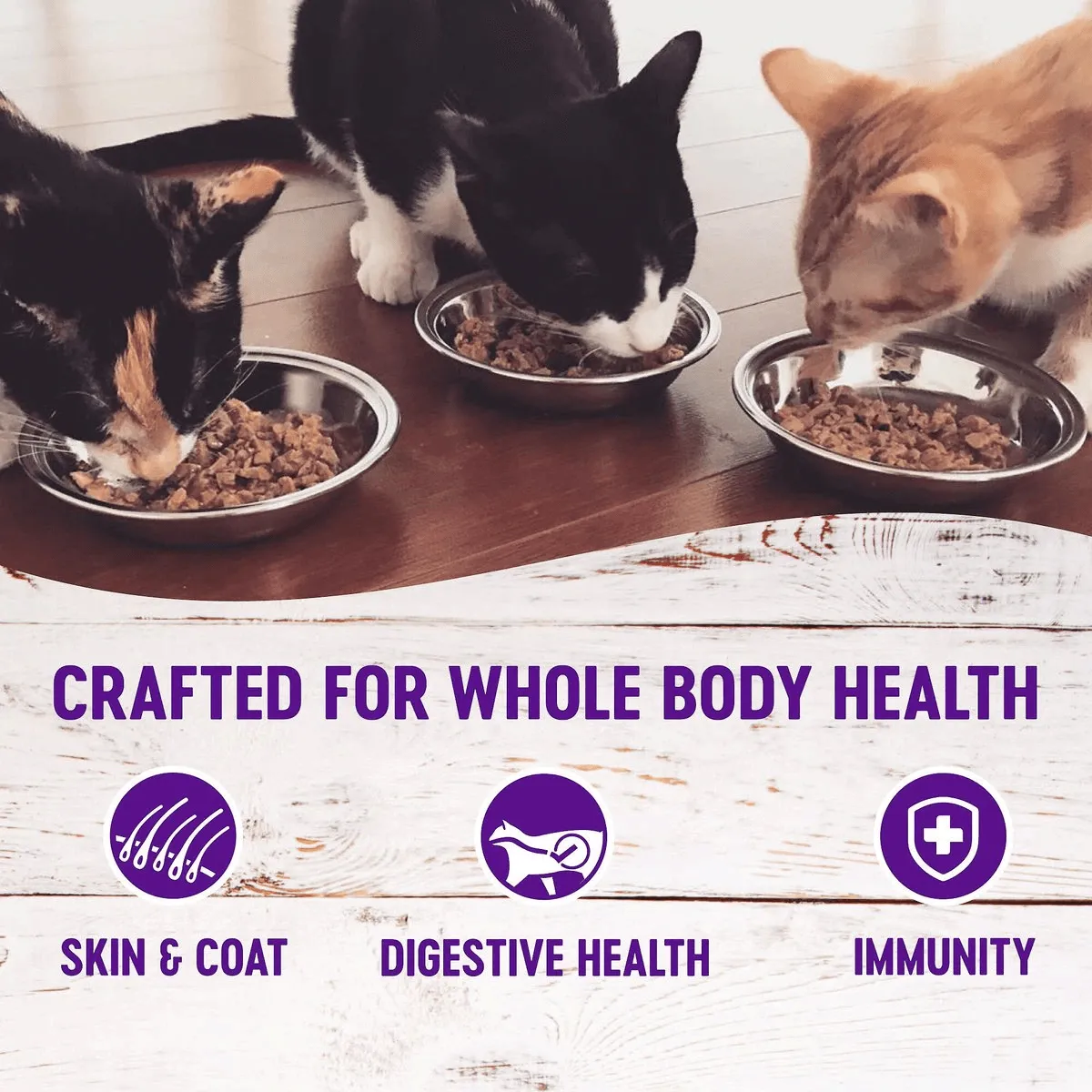 Wellness Healthy Indulgence Morsels Chicken & Chicken Liver Wet Cat Food
