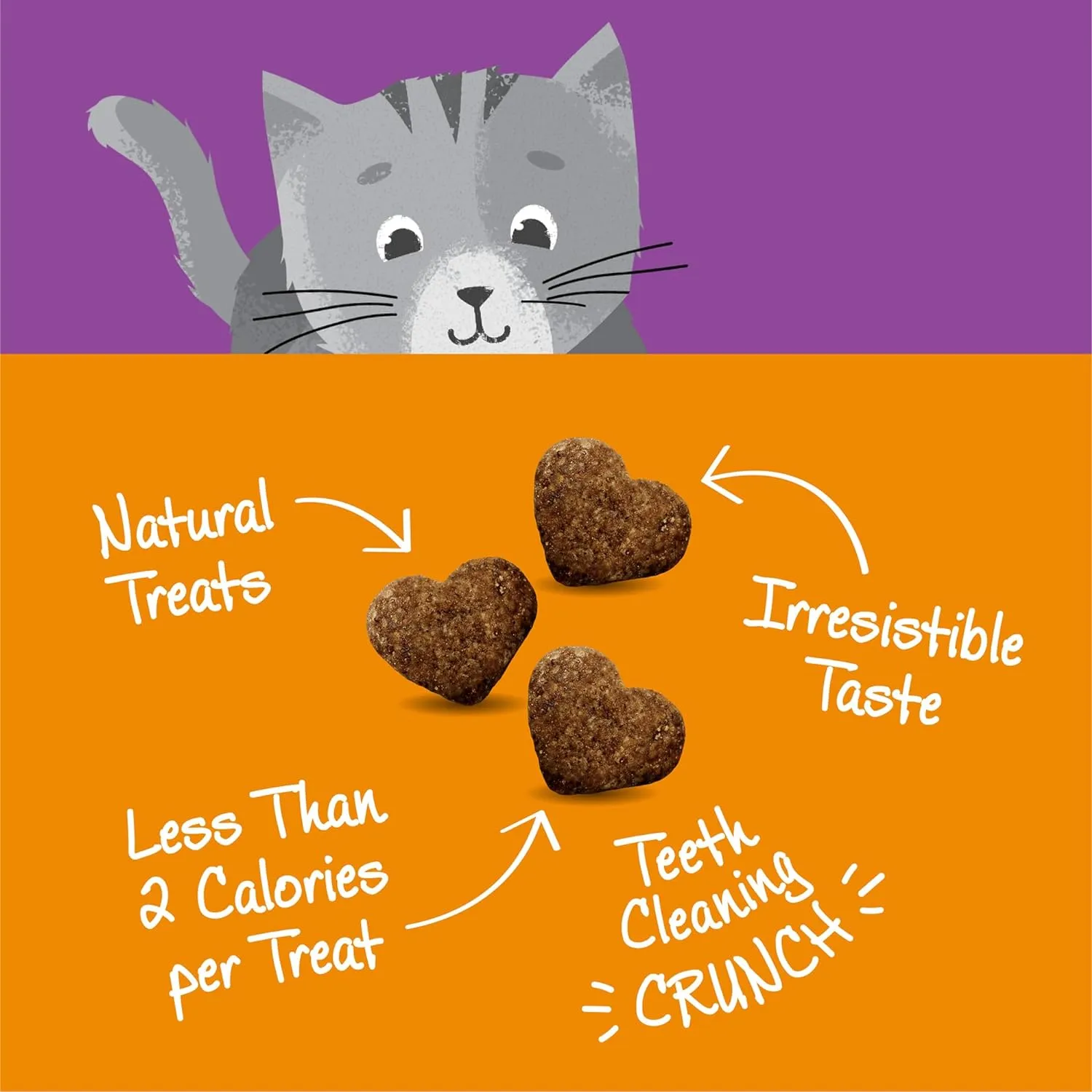 Wellness Kittles Crunchy Natural Grain Free Cat Treats, Chicken & Cranberries Recipe, All Life Stages, 2-Ounce Bag (Pack of 3)