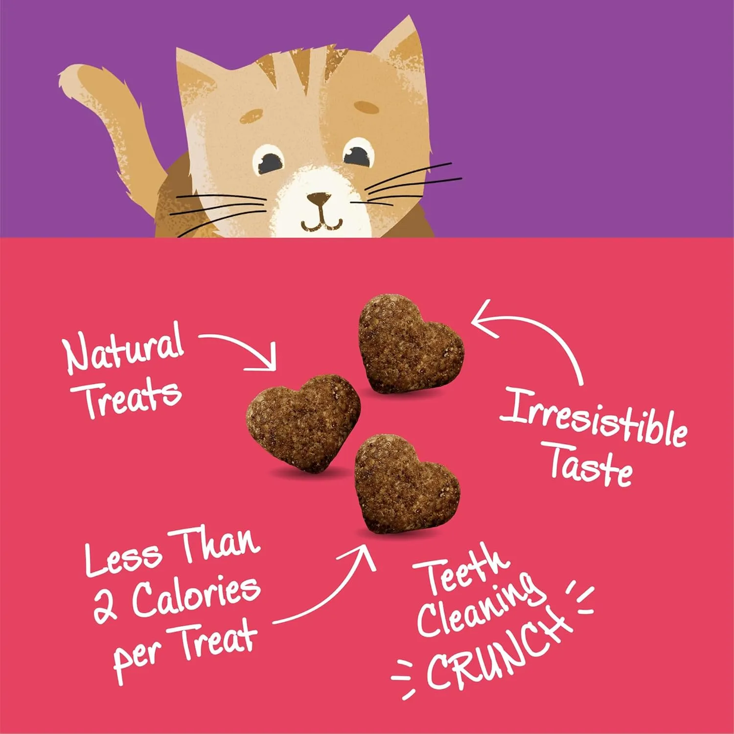Wellness Kittles Crunchy Natural Grain Free Cat Treats, Salmon & Cranberries Recipe, All Life Stages, 2-Ounce Bag