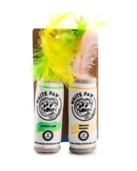 White Paw Catnip Toys (2-Pack)