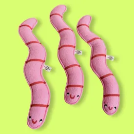 Worm Catnip Toy