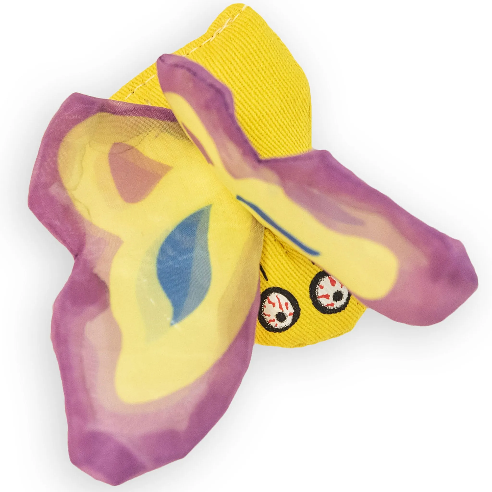 YEOWWW! Butterfly Catnip Toy - Purple