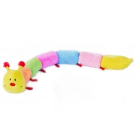 ZippyPaws 6 Blaster Squeaker Caterpillar Plush Dog Toy (Deluxe)