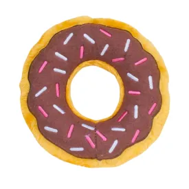 ZippyPaws Donutz Dog Toy Chocolate Medium