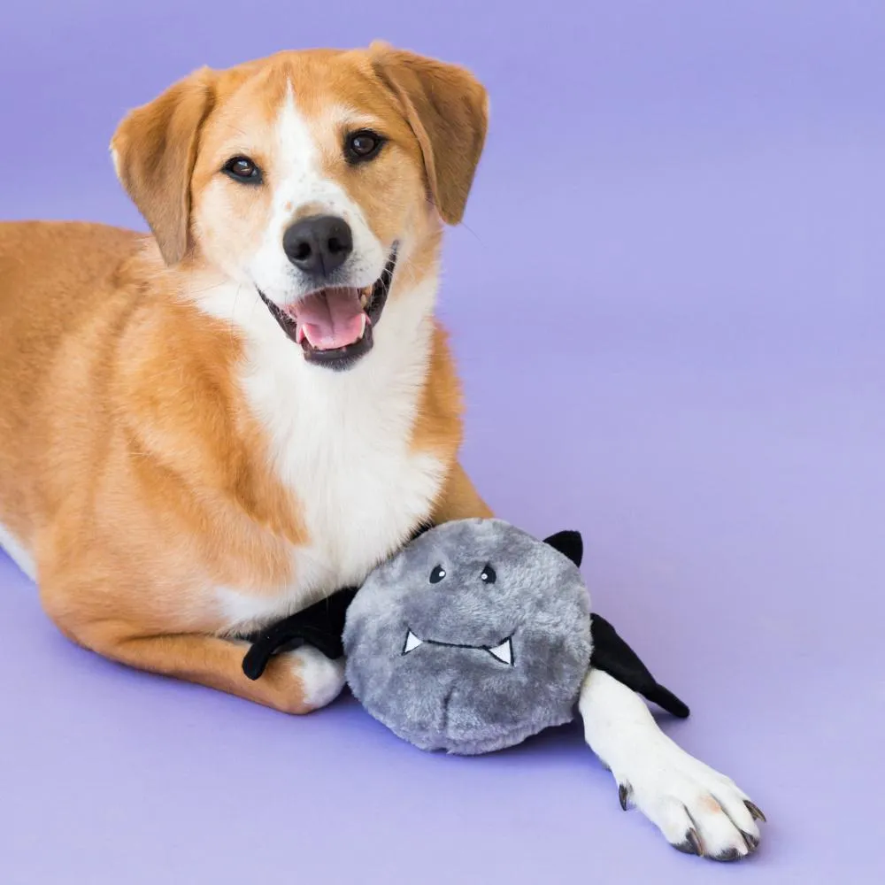 ZippyPaws Halloween Brainey Bat Plush Dog Toy (Plush Dog Toy)